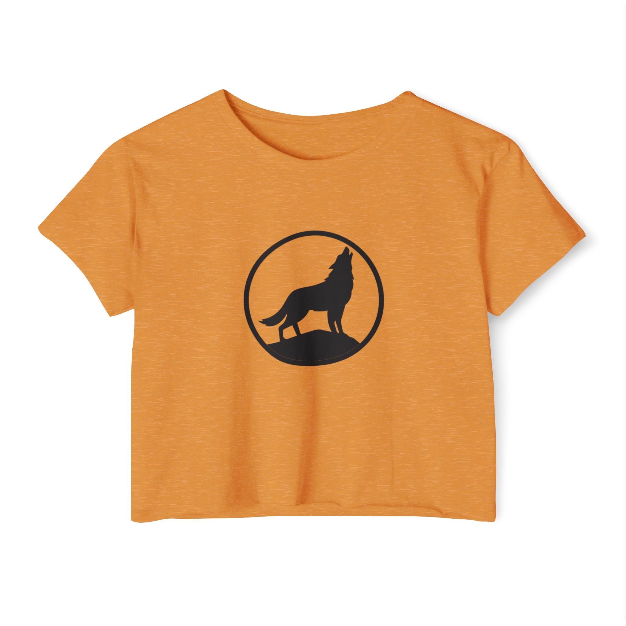 Howl at the Moon - Women's Crop Tee