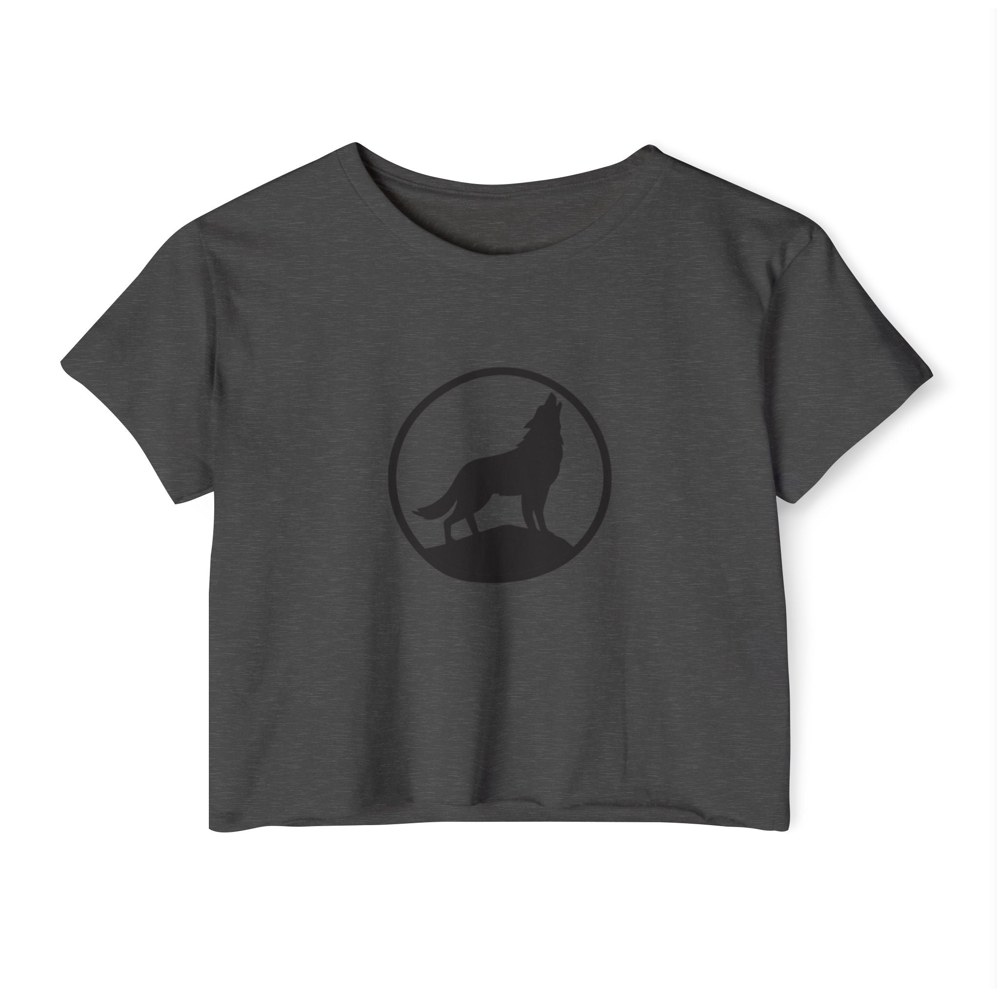 Howl at the Moon - Women's Crop Tee
