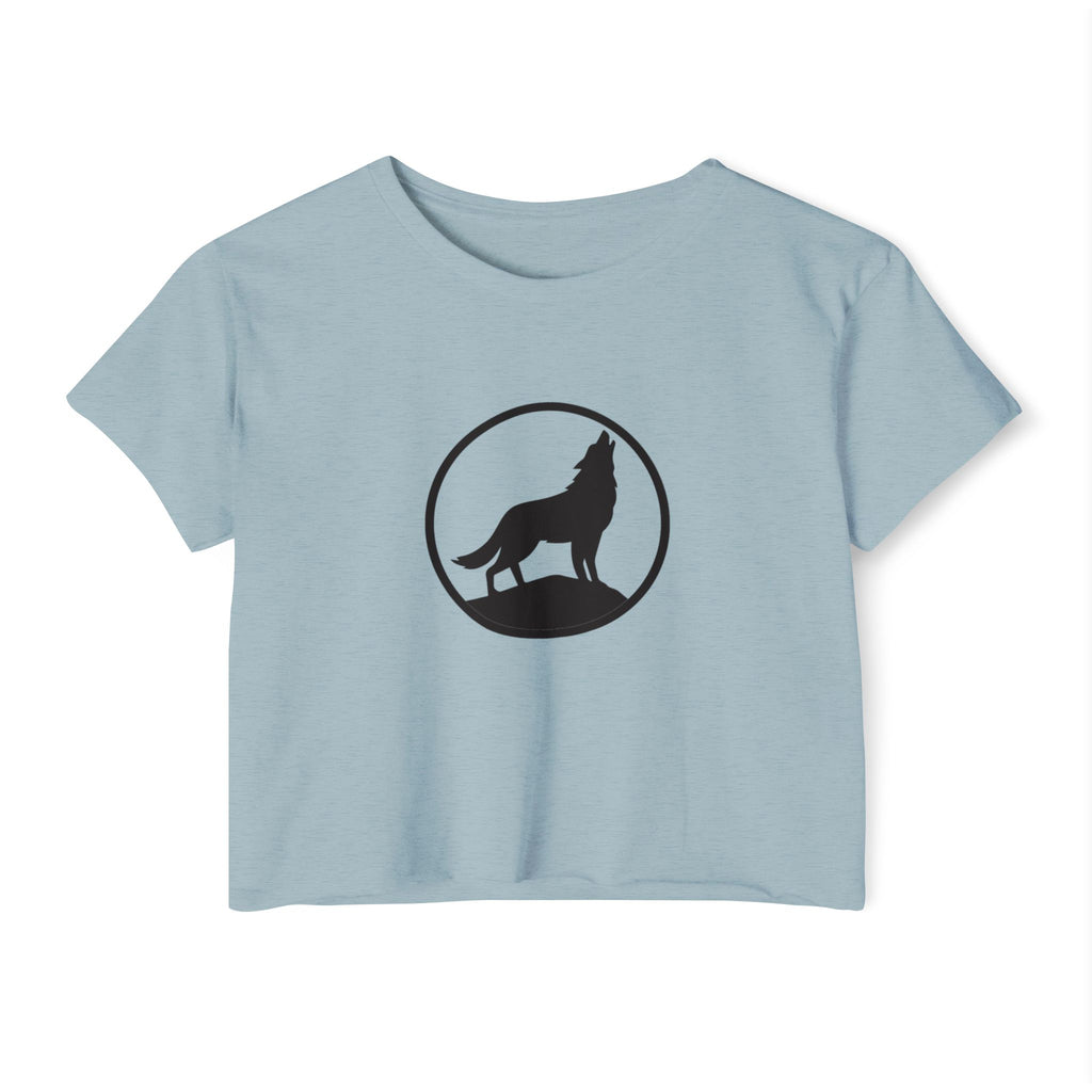Howl at the Moon - Women's Crop Tee