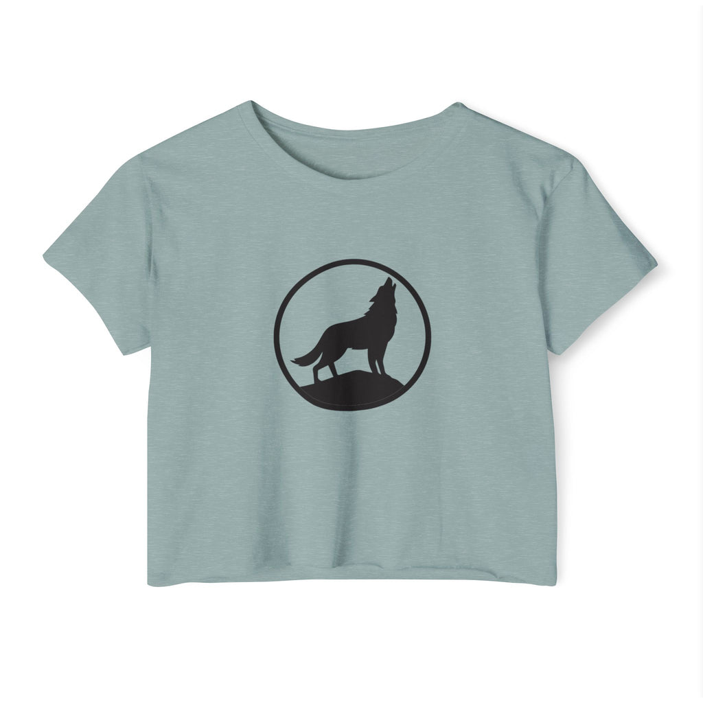 Howl at the Moon - Women's Crop Tee