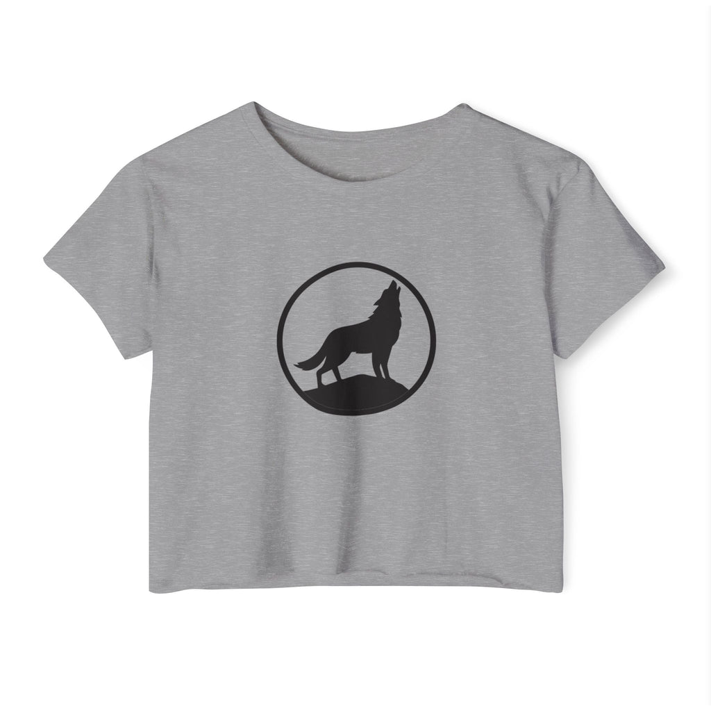 Howl at the Moon - Women's Crop Tee