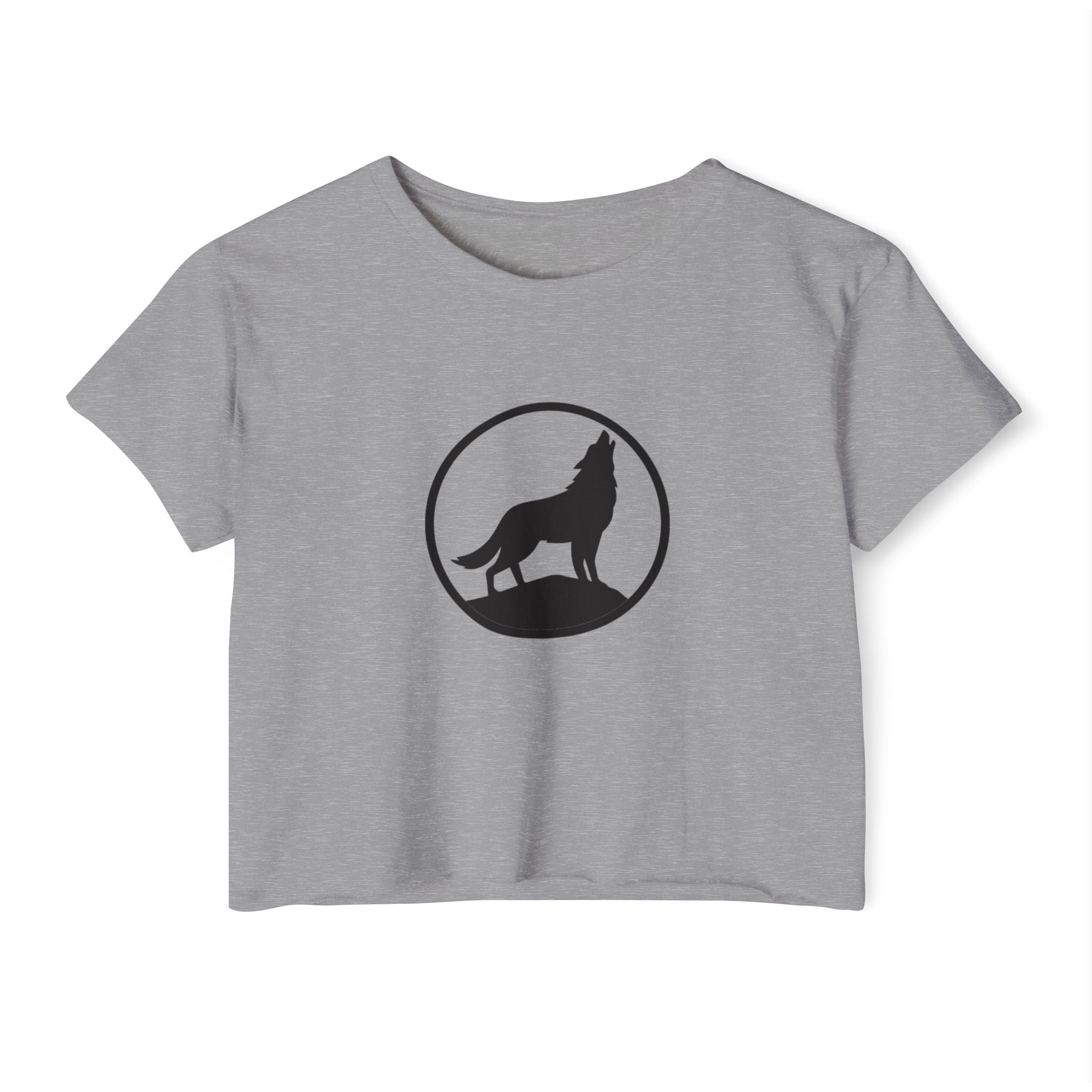 Howl at the Moon - Women's Crop Tee